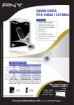 PNY 2 GB 240-pin DIMM DDR3