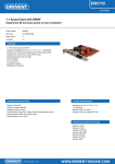 Eminent EM3752 audio card