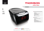 Thomson Clock radio CR300CD