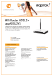 Approx APPADSL2V1 router