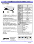 Sanyo PLC-XW300