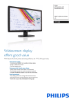 Philips LCD monitor with SmartControl Lite 191V2SB