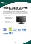 Acer X243Hbmid