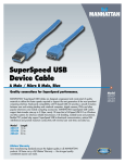 Manhattan 325424 USB cable