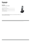 Panasonic KX-TPA50B01 LCD Wireless handset Black IP phone