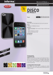 Cellular Line Disco for iPhone 4