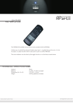 APart PIR-REM remote control