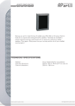 APart CMRQ108CBBI flat panel wall mount