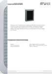 APart CMR4BBI flat panel wall mount