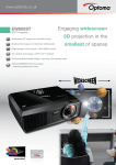 Optoma EW605ST