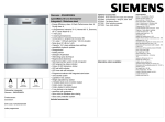 Siemens SN54E500EU dishwasher