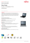 Fujitsu LIFEBOOK P770