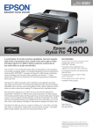 Epson Stylus Pro 4900