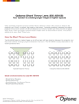 Optoma BX-AS108 projection lense