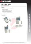 Intellinet 351911 cable network tester