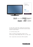 Thomson 46E90NF32 LCD TV