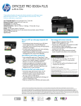 HP Officejet Pro 8500A Plus e-All-in-One Printer - A910g