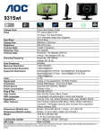 AOC 931SWL