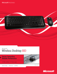 Microsoft Wireless Desktop 800