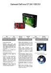 Gainward 1251 NVIDIA GeForce GT 240 1GB graphics card