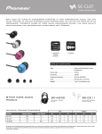 Pioneer SE-CL07-H headphone