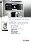 Saeco Xelsis Super-automatic espresso machine HD8944/09