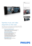 Philips CED320X Car entertainment system