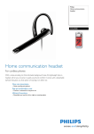 Philips SHU2000 Home communication headset