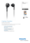 Philips Headset for iPhone with remote and mic SHH4507