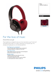Philips Headband headphones SHL5800