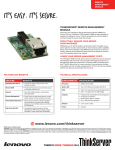 Lenovo 67Y1461 remote management adapter