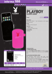 Cellular Line PLAYBOYCLEANSL1 mobile phone case