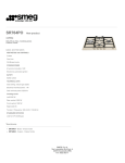 Smeg SR764PO hob