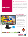 Viewsonic VG2428wm