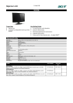 Acer H223HQDbd