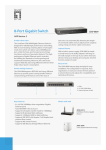 LevelOne GSW-0809 network switch