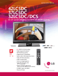 LG 32LC5DCS 32" Silver LCD TV