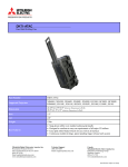 Mitsubishi Electric DKT1-ATAC projector case