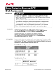 APC BMP3-A surge protector