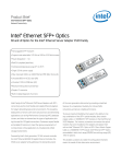 Intel E10GSFPSR network transceiver module