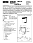 Da-Lite Tensioned Contour Electrol