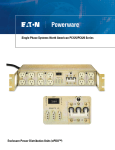 Eaton PC125-C power distribution unit PDU