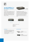 LevelOne GVT-4000 network media converter