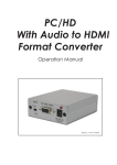 AITech VGA-to-HDMI Format Converter