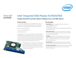 Intel AXX4SASMOD RAID controller