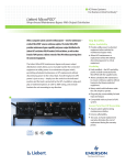 Emerson MP2-210K power distribution unit PDU