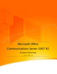 Microsoft Office Communications Server 2007 R2 Enterprise, Sngl, OLP-NL, 1UsrCAL