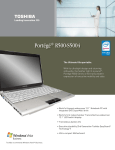 Toshiba Portégé R500-S5004