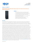 Tripp Lite SU80KTV uninterruptible power supply (UPS)
