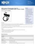 Tripp Lite 208V Corded UPS Backplate Outlet Kit, SU6000RT3U and SU6000RT3UXR, L6-30R, 5-15/20R